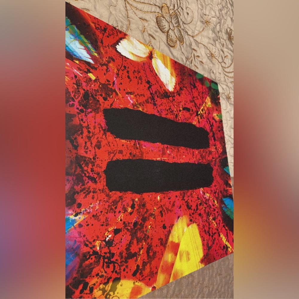 Ed Sheeran’s “=“ album on vinyl